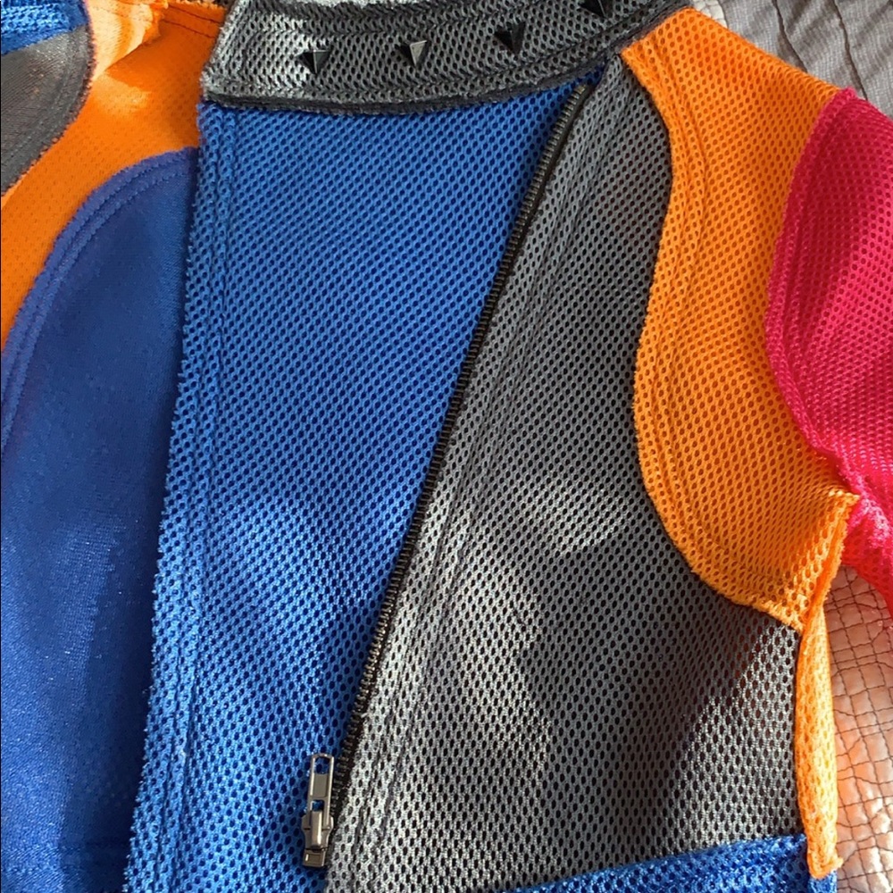 Multi Color Mesh Spring Jacket - image 3